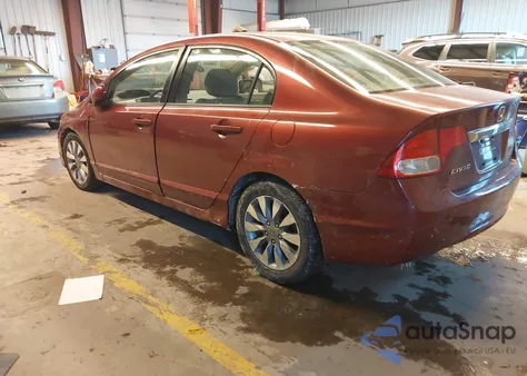 2009 Honda Civic Ex-L from USA, damaged, VIN 2HGFA169X9H350488